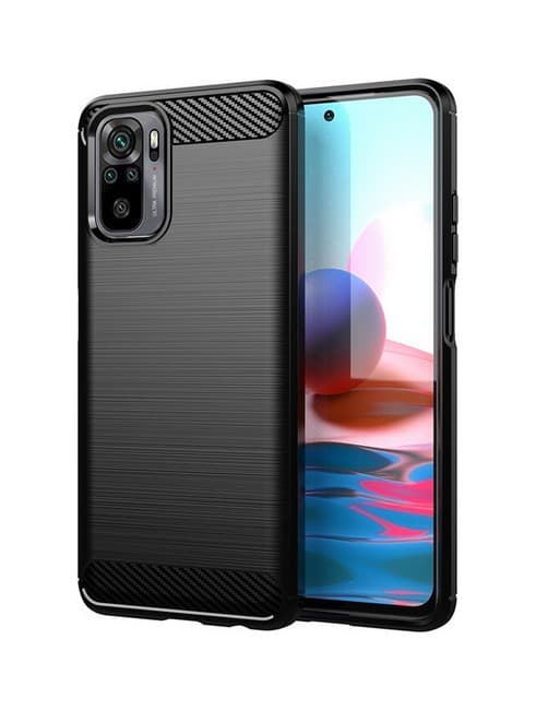 Kryt TopQ Xiaomi Redmi Note 10 silikon černý 58086