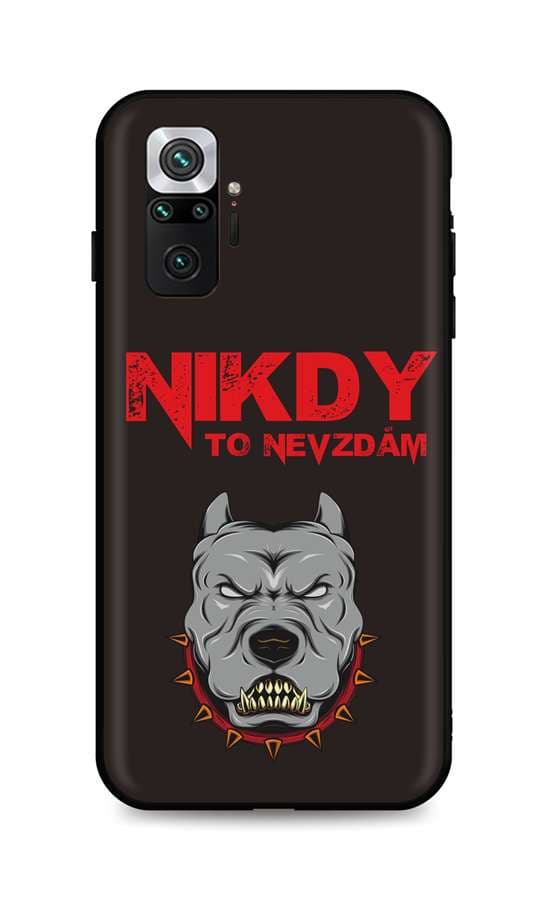 Kryt TopQ Xiaomi Redmi Note 10 Pro silikon Nikdy to nevzdám 58155