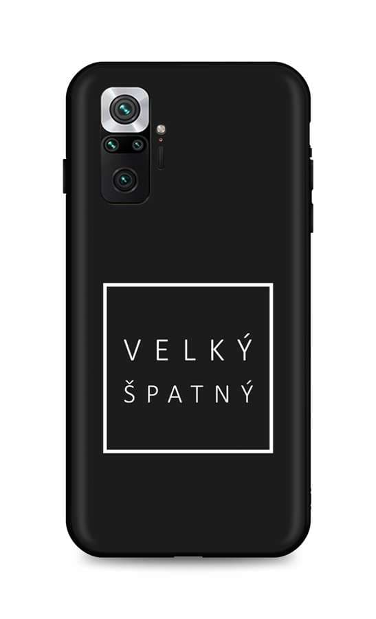 Kryt TopQ Xiaomi Redmi Note 10 Pro silikon Velký špatný 58157