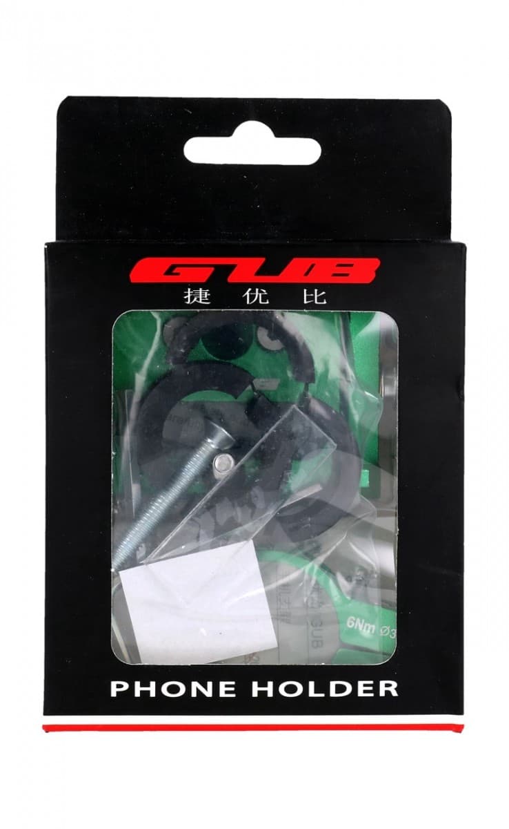 Držák na mobil na kolo TopQ GUB G-85 zelený 58445