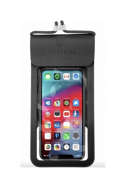 Univerzální vodotěsné pouzdro Tactical Splash Pouch L-XL na mobil černé 58521
