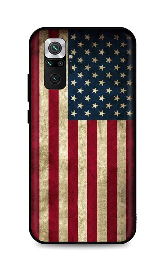 Kryt TopQ Xiaomi Redmi Note 10 Pro 3D silikon Amerika 58891