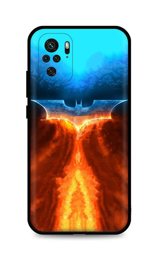 Kryt TopQ Xiaomi Redmi Note 10 silikon Fiery Batman 59209