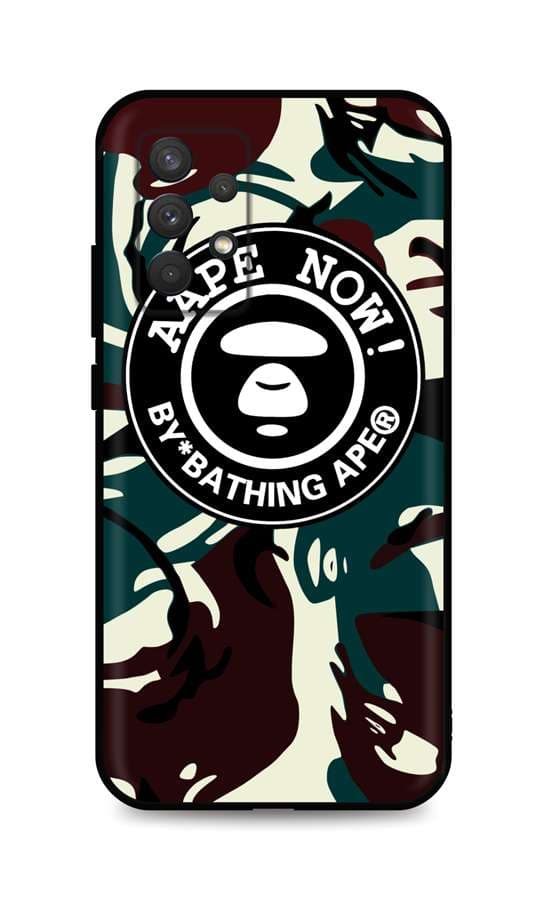 Kryt TopQ Samsung A32 5G 3D silikon Army 59366