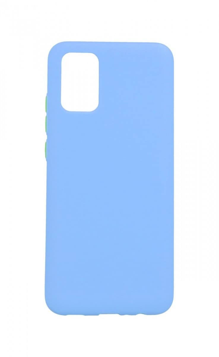 Kryt TopQ Solid Samsung A02s silikon světle modrý 59587
