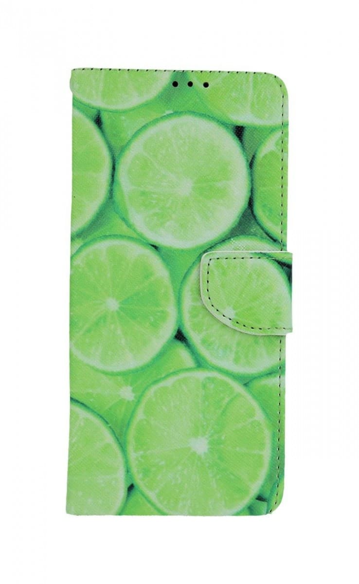 Pouzdro TopQ Xiaomi Redmi Note 10 knížkové Limetky 59889 - náhled 1
