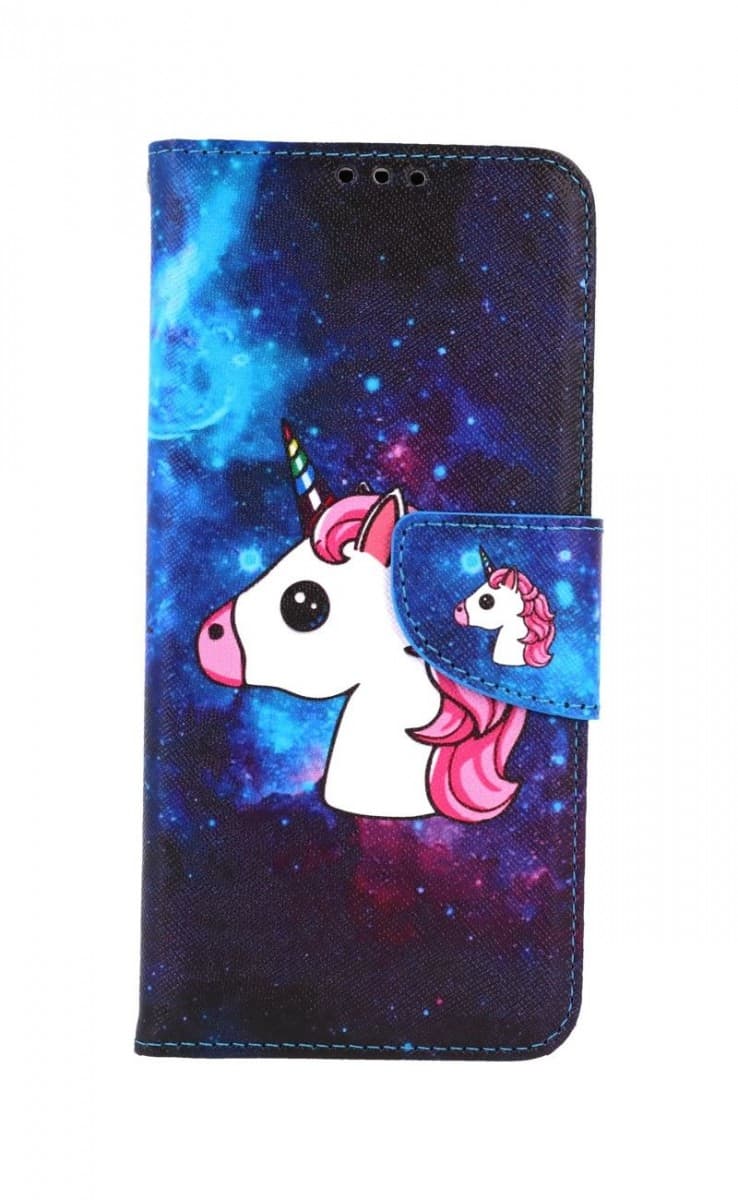 Pouzdro TopQ Samsung A22 knížkové Space Unicorn 60519 - náhled 1