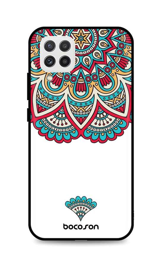 Kryt TopQ Samsung A22 3D silikon Barevný motiv 60524