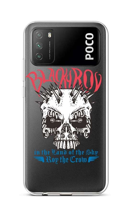 Kryt TopQ Xiaomi Poco M3 silikon Black Roy 60615