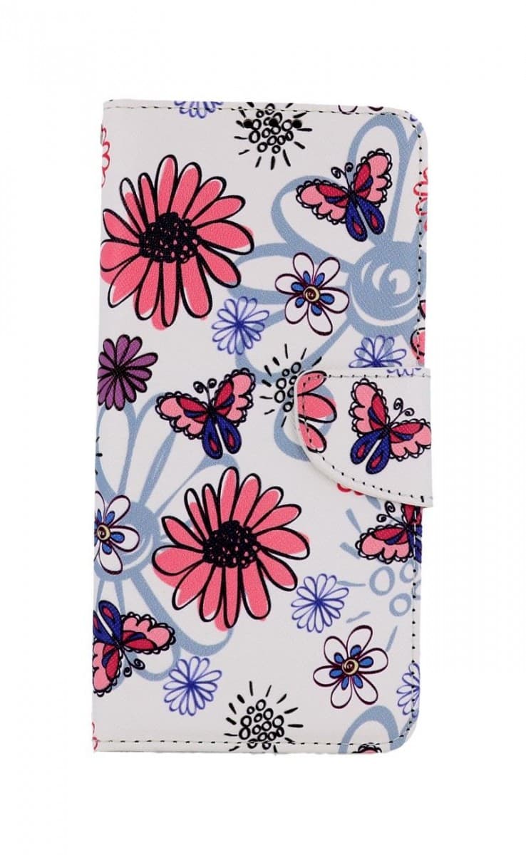 Pouzdro TopQ Xiaomi Poco M3 Pro knížkové Flowers 60745 - náhled 1