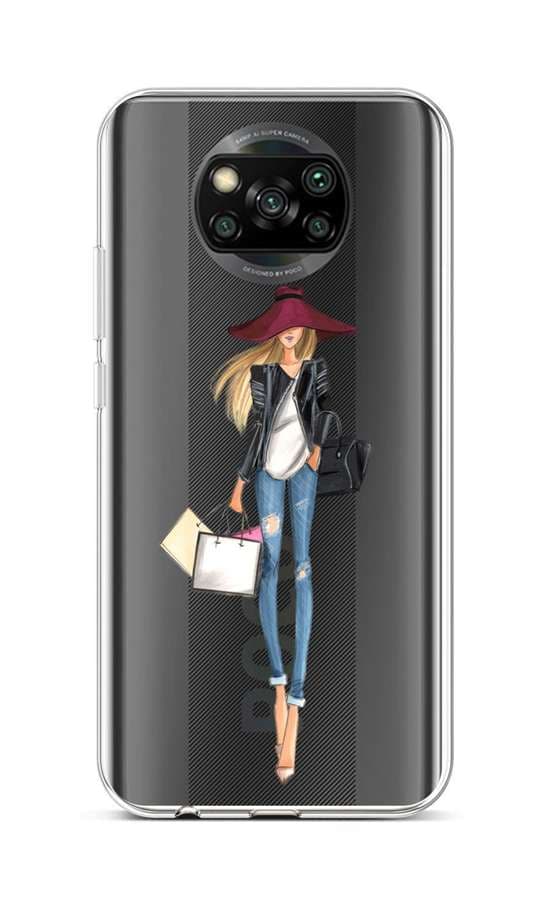 Kryt TopQ Xiaomi Poco X3 silikon Lady 2 60868