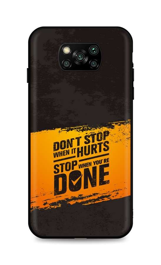 Kryt TopQ Xiaomi Poco X3 silikon Don´t Stop 60879