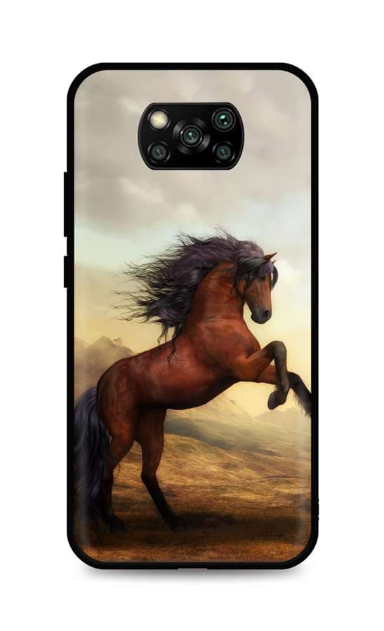 Kryt TopQ Xiaomi Poco X3 silikon Brown Horse 60915