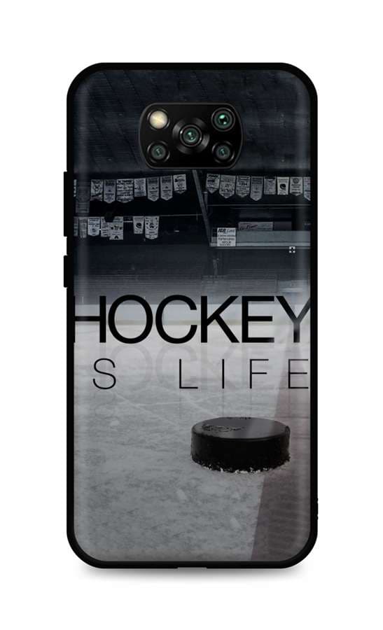 Kryt TopQ Xiaomi Poco X3 silikon Hockey Is Life 60929