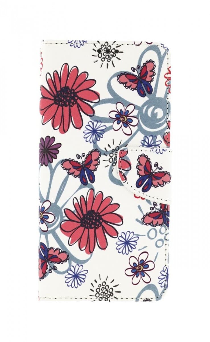 Pouzdro TopQ Xiaomi Poco M3 knížkové Flowers 61025 - náhled 1