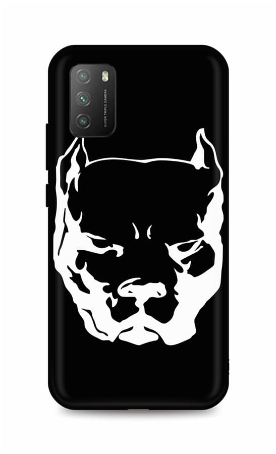 Kryt TopQ Xiaomi Poco M3 silikon Pitbull 61032