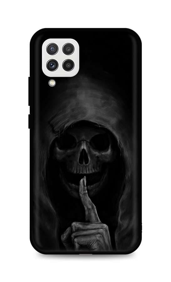 Kryt TopQ Samsung A22 silikon Dark Grim Reaper 61073
