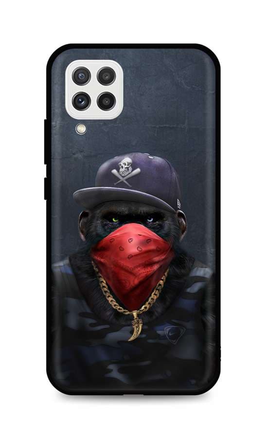 Kryt TopQ Samsung A22 silikon Monkey Gangster 61076