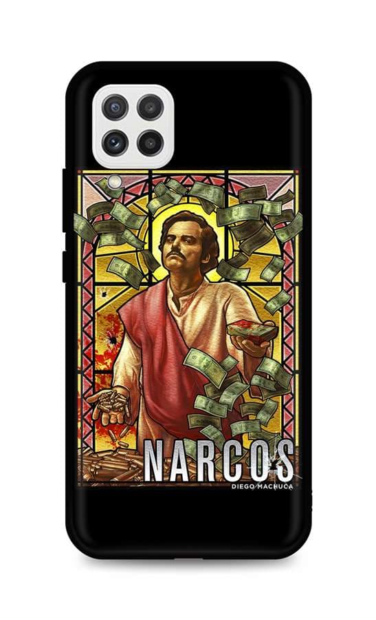 Kryt TopQ Samsung A22 silikon Narcos 61091