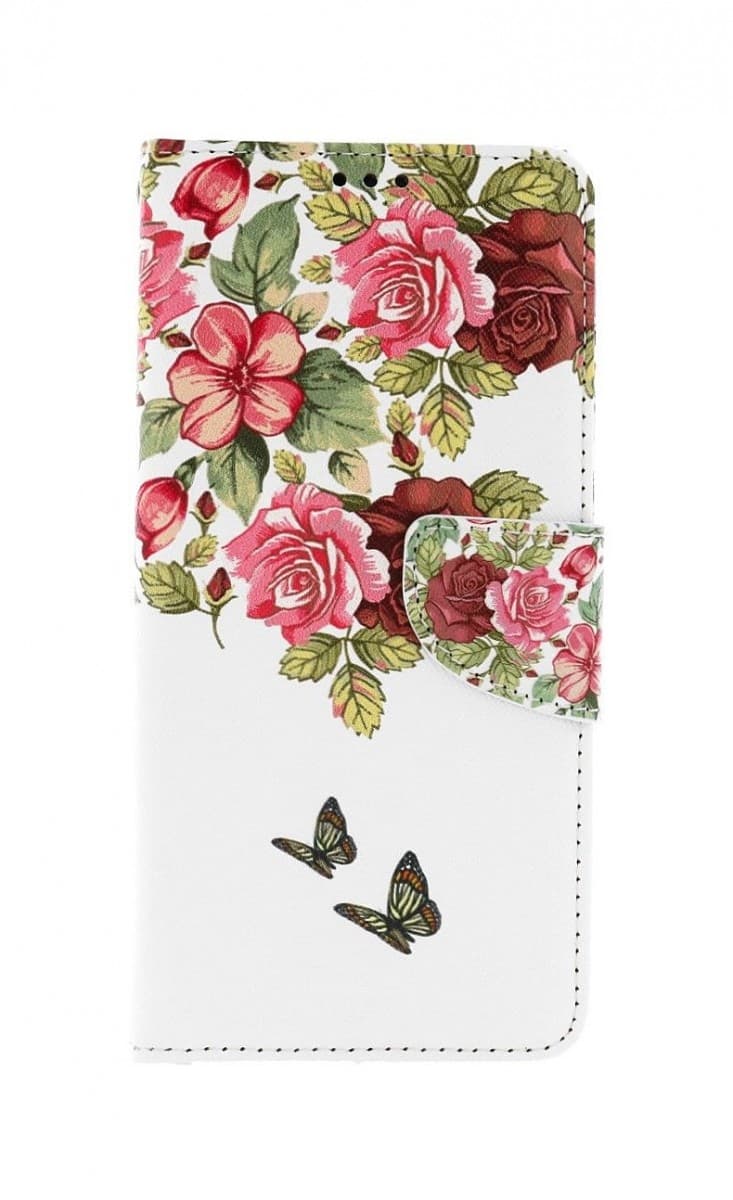 Pouzdro TopQ Xiaomi Poco M3 knížkové Něžné květy 61114 - náhled 1