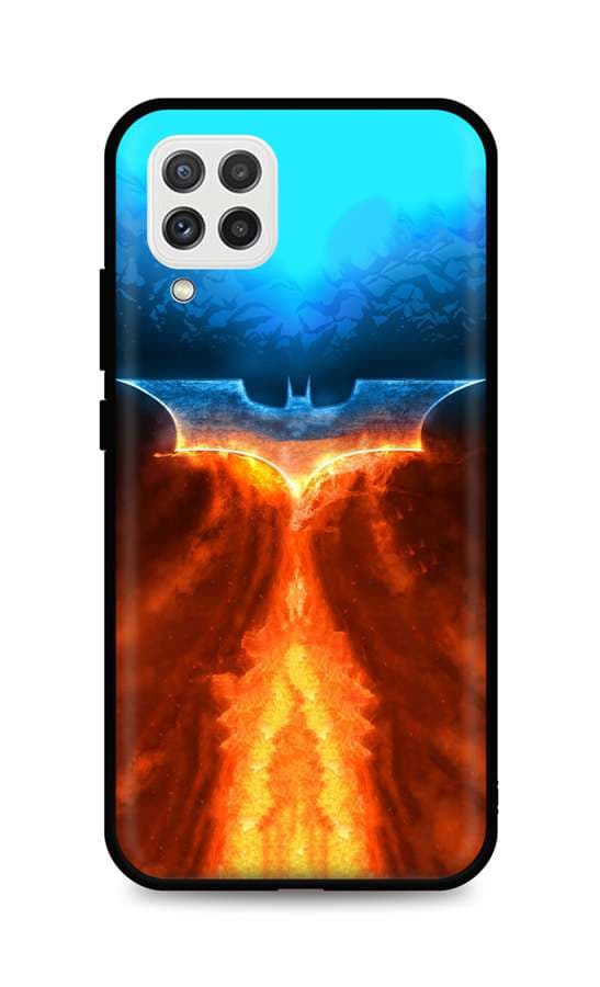 Kryt TopQ Samsung A22 silikon Fiery Batman 61142