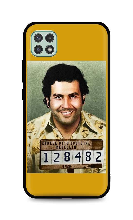 Kryt TopQ Samsung A22 5G silikon Pablo Escobar 61248