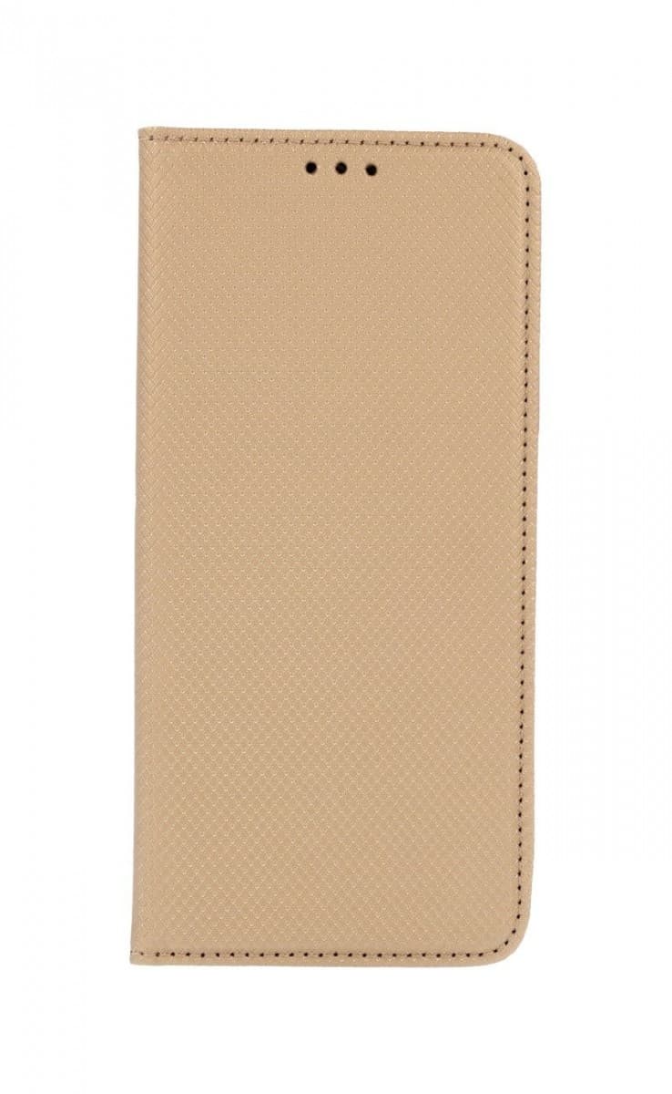 Pouzdro TopQ Xiaomi Poco F3 Smart Magnet knížkové zlaté 61601 - náhled 1