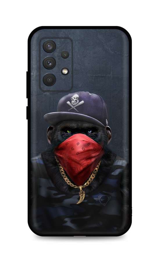 Kryt TopQ Samsung A32 silikon Monkey Gangster 61739