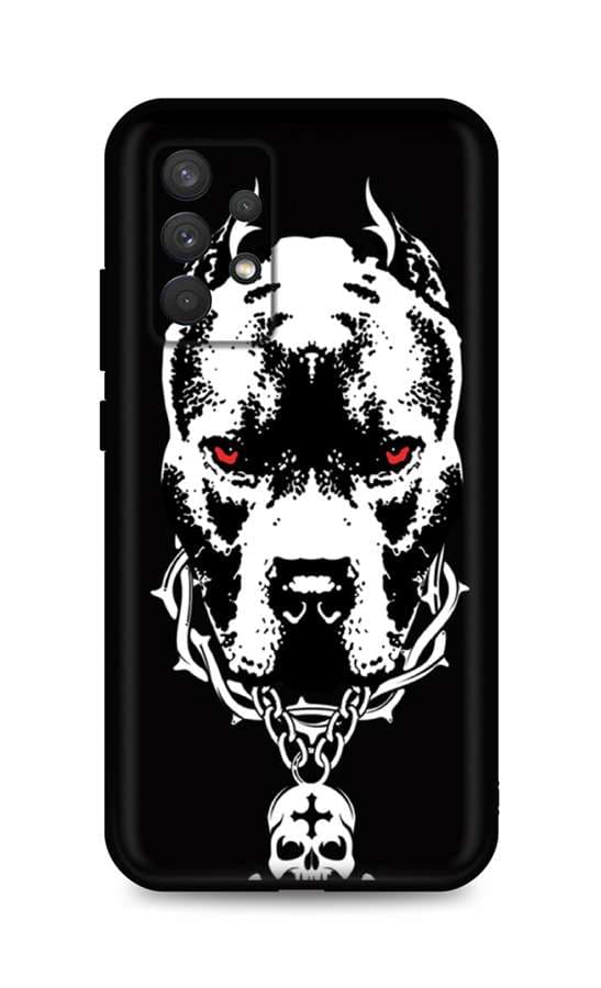 Kryt TopQ Samsung A32 silikon Fighting Dog 61767