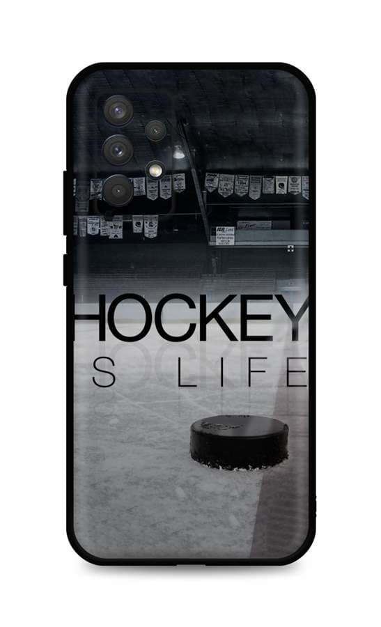 Kryt TopQ Samsung A32 silikon Hockey Is Life 61785
