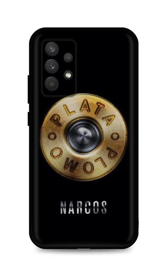 Kryt TopQ Samsung A32 silikon Plata O Plomo 61792
