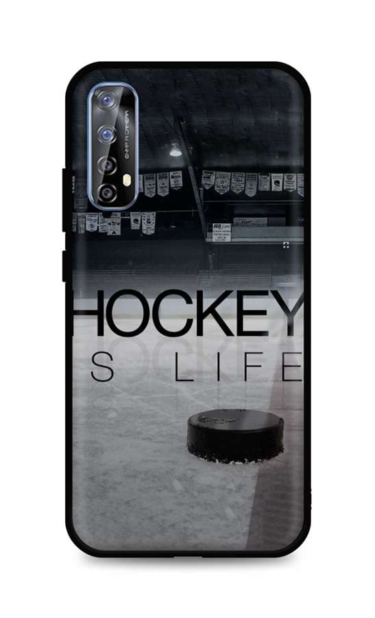 Kryt TopQ Realme 7 silikon Hockey Is Life 61985