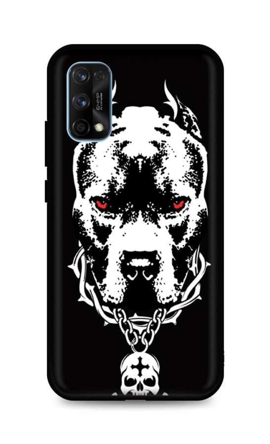 Kryt TopQ Realme 7 Pro silikon Fighting Dog 62129