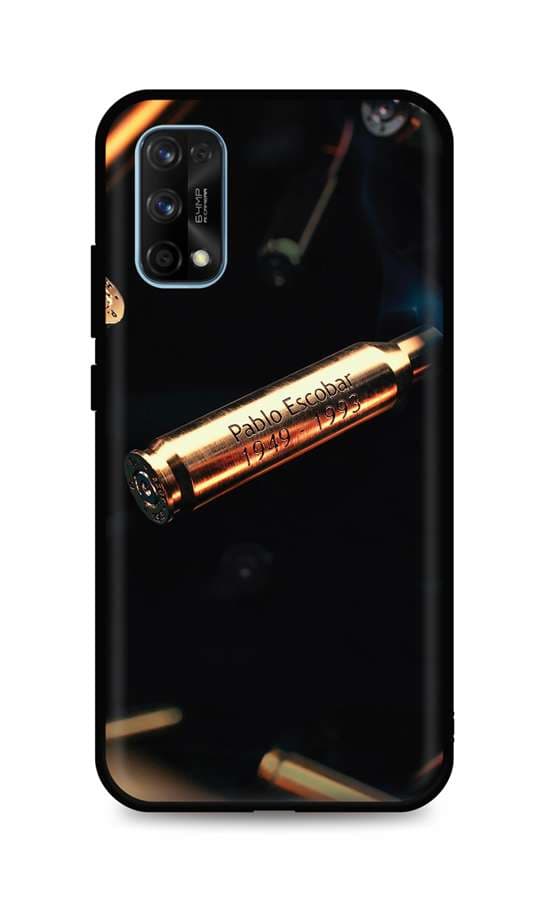 Kryt TopQ Realme 7 Pro silikon Pablo Escobar Bullet 62145