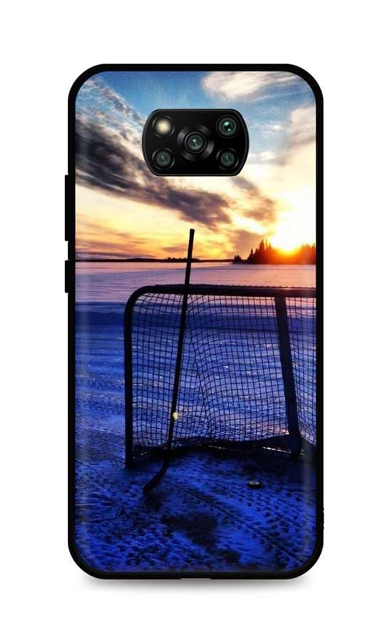 Kryt TopQ Xiaomi Poco X3 Pro silikon Hockey Sunset 62248