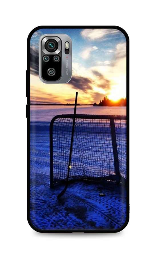 Kryt TopQ Xiaomi Redmi Note 10S silikon Hockey Sunset 62294