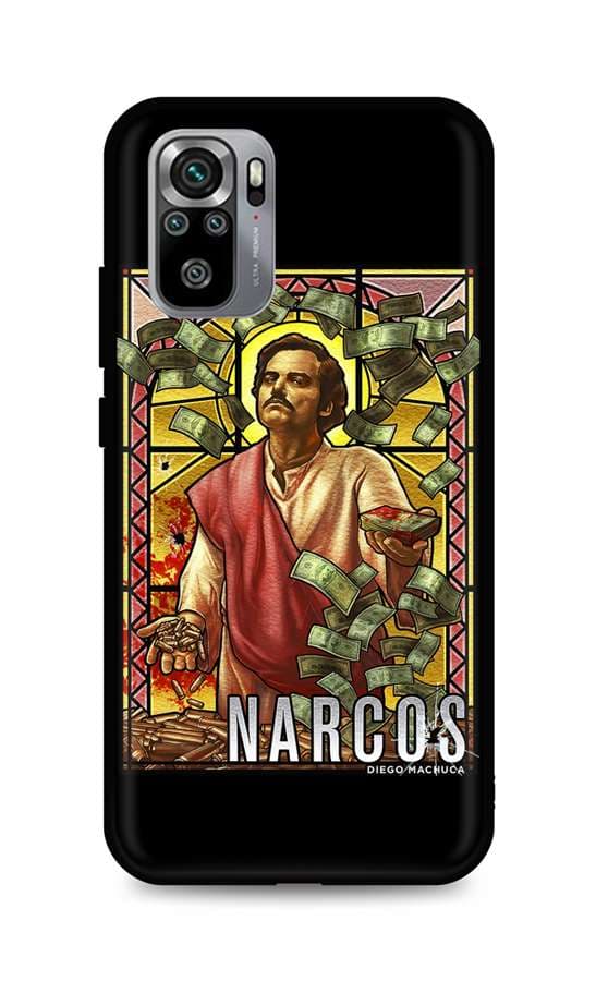 Kryt TopQ Xiaomi Redmi Note 10S silikon Narcos 62366