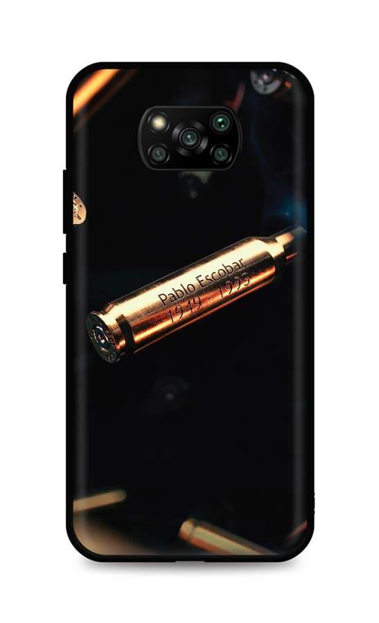 Kryt TopQ Xiaomi Poco X3 Pro silikon Pablo Escobar Bullet 62428