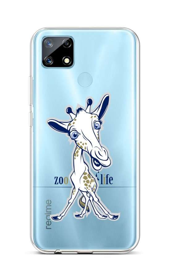 Kryt TopQ Realme 7i silikon Zoo Life 62516