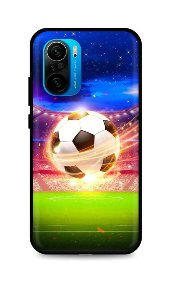 Kryt TopQ Xiaomi Poco F3 silikon Football Dream 62727