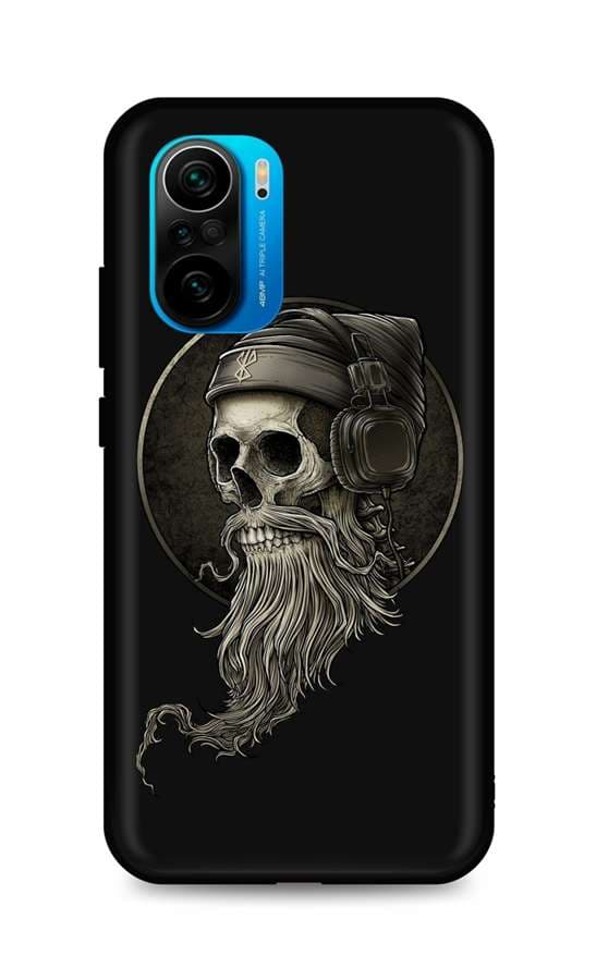Kryt TopQ Xiaomi Poco F3 silikon Music Skeleton 62749
