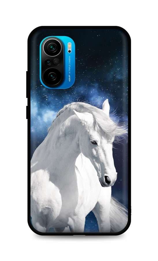 Kryt TopQ Xiaomi Poco F3 silikon White Horse 62766
