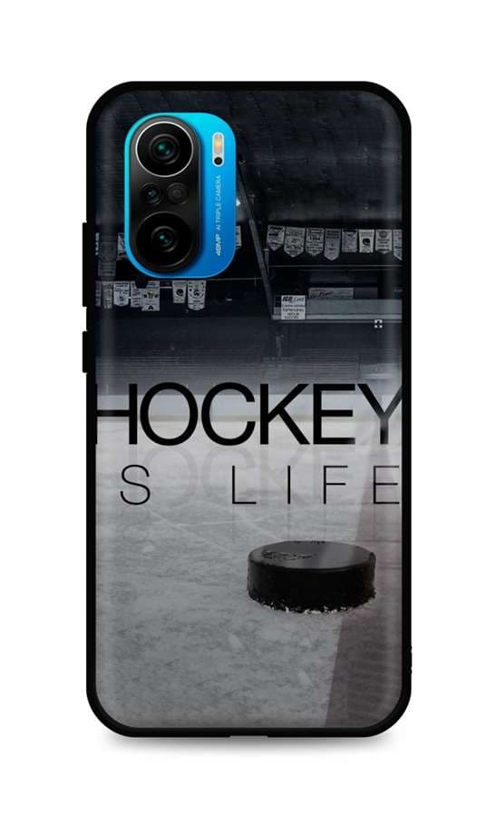 Kryt TopQ Xiaomi Poco F3 silikon Hockey Is Life 62776