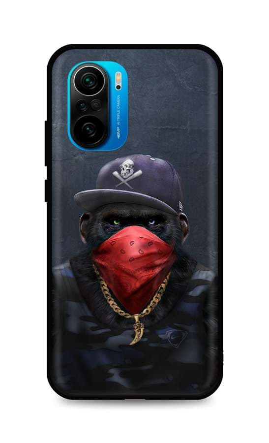 Kryt TopQ Xiaomi Poco F3 silikon Monkey Gangster 62812
