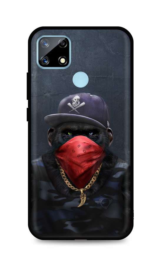 Kryt TopQ Realme 7i silikon Monkey Gangster 62885