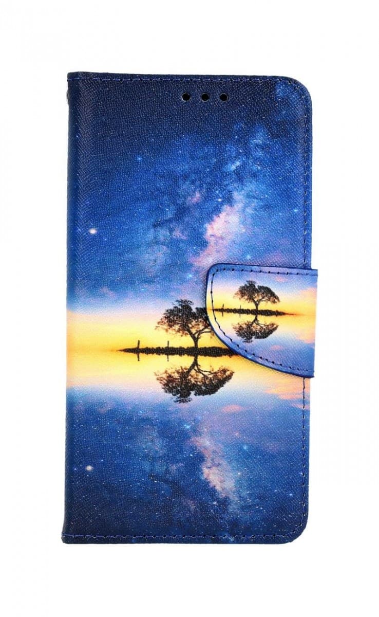 Pouzdro TopQ iPhone 11 knížkové Noční obloha 63732 - náhled 1