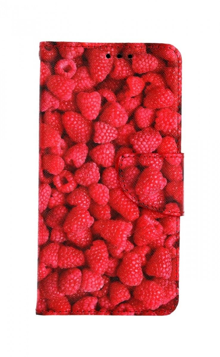 Pouzdro TopQ iPhone 11 knížkové Maliny 63753 - náhled 1