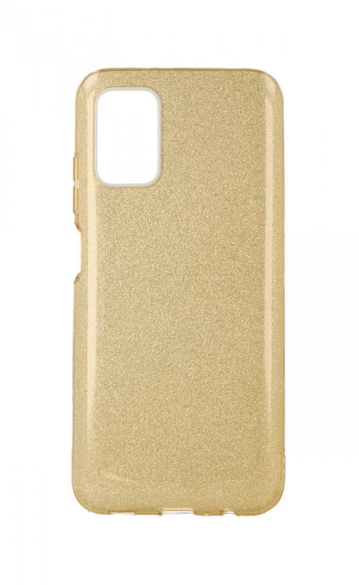 Kryt TopQ Samsung A03s glitter zlatý 63835