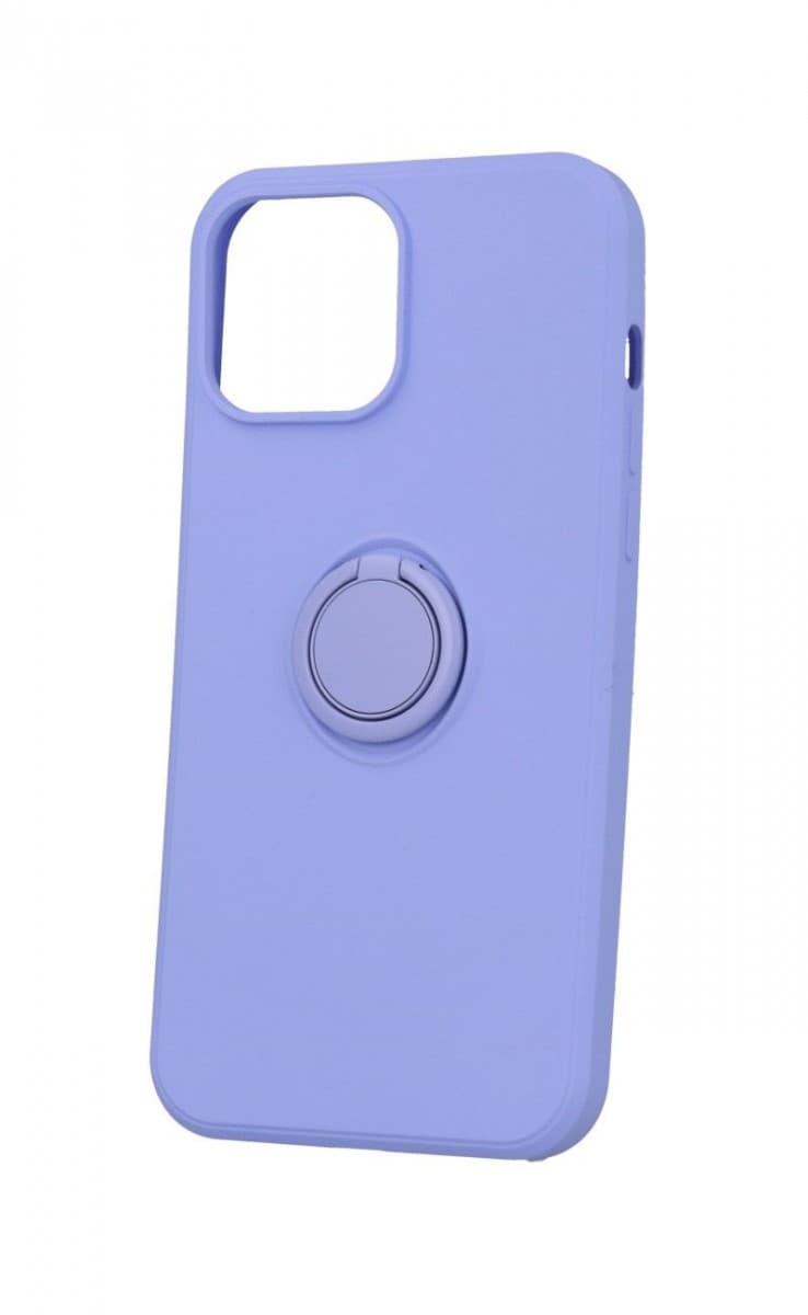 Kryt RING TopQ iPhone 13 Pro Max silikon fialový 64146