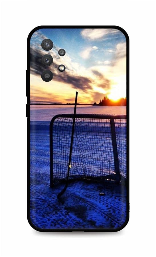 Kryt TopQ Samsung A32 5G silikon Hockey Sunset 64263